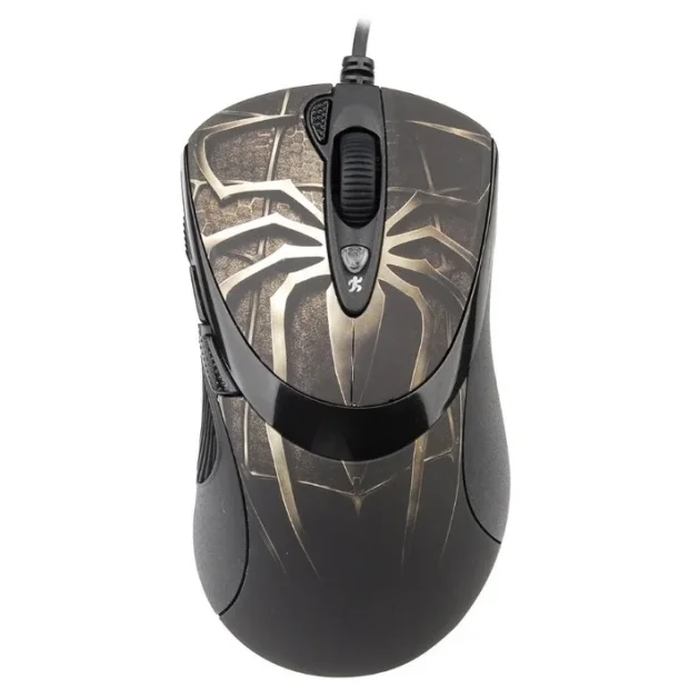 Игровая мышь A4Tech XL-747H (черный/коричневый)